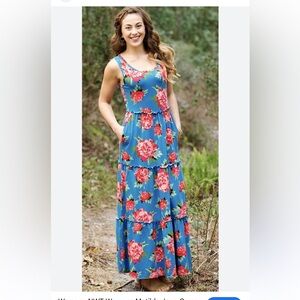 Matilda Jane No End Maxi Tiered Maxis Dress
